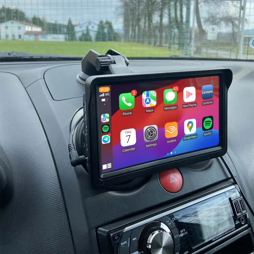 carplay dashboard mounted