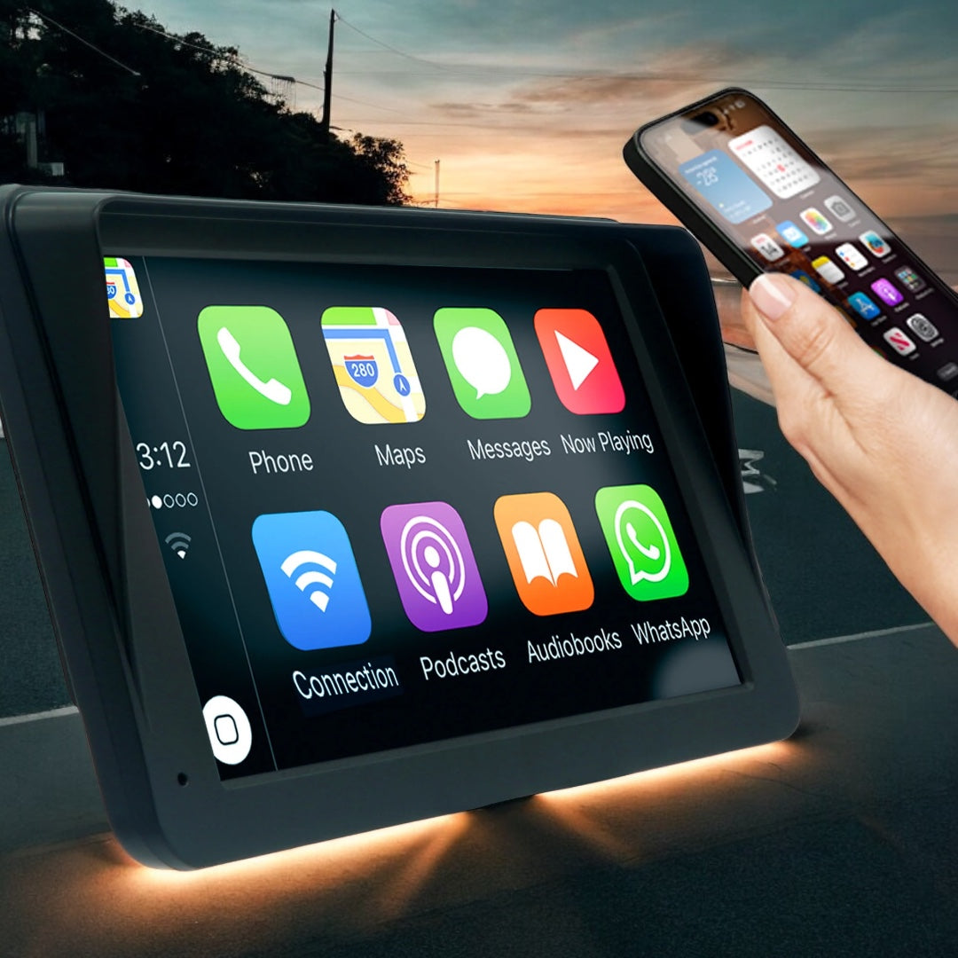 O!Real смарт монитор - с поддръжка на  Android Auto и Carplay за кола