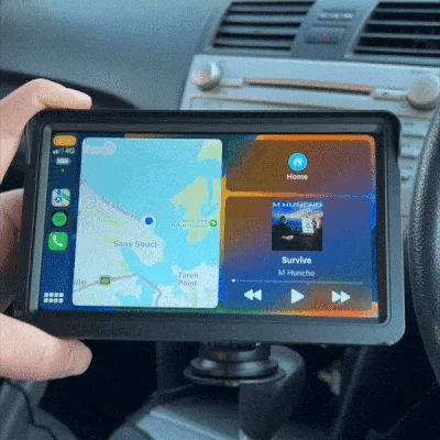 O!Real смарт монитор - с поддръжка на  Android Auto и Carplay за кола